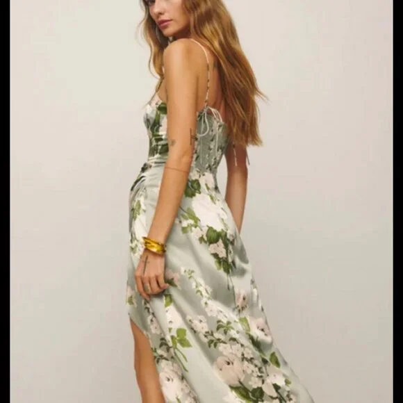 NWT reformation floral dress  size 12 - Picture 2 of 4